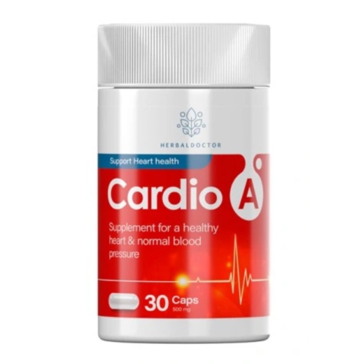 Supliment alimentar Cardio A, capsule, sanatatea inimii, extract de plante, 30 capsule