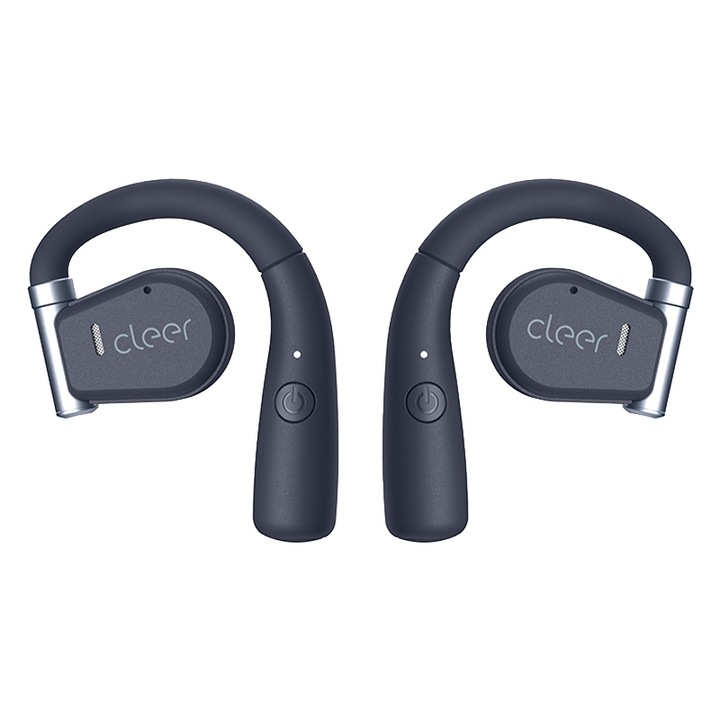 Casti Wireless Over-Ear Cleer Call, Bluetooth 5.0, Anulare Zgomot, Microfon, Autonomie 1h, Albastru