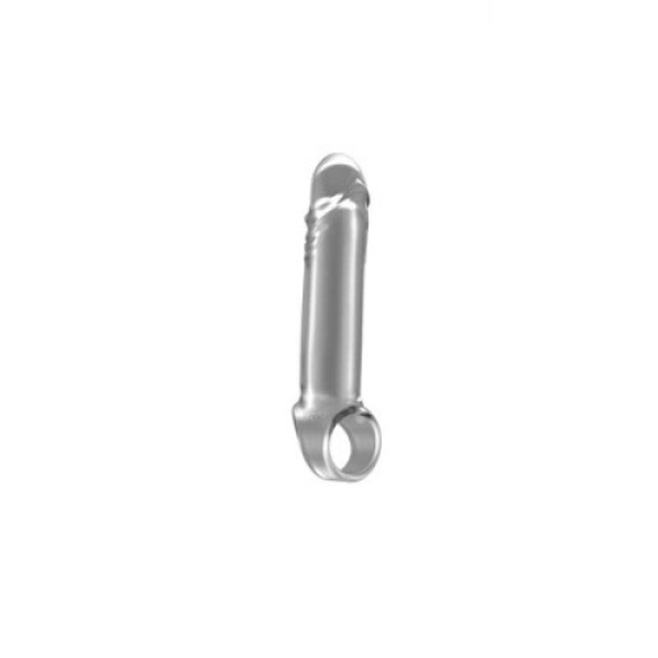 Elasztikus péniszhosszabbító, Sono by Shots, 2,5 cm, 0,4 cm, szürke