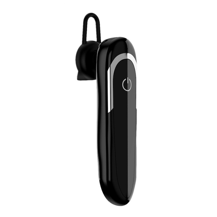 Casti Bluetooth Tip Banda Moloke D5, Business, Waterproof, Anti-transpiratie, Anulare zgomot, Sunet HiFi, Negru
