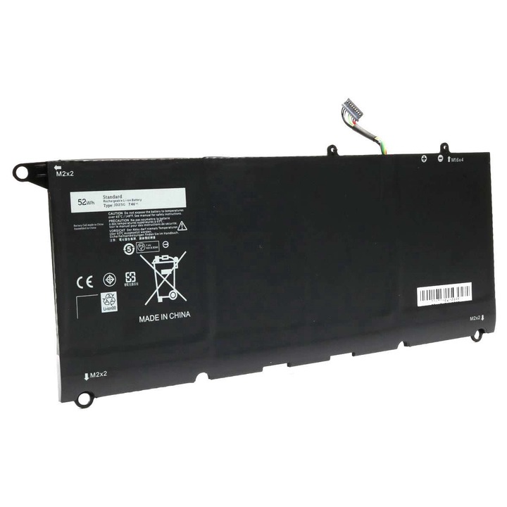 Akkumulátor: Dell 90V7W 4 cella JD25G JHXPY XPS 13 9343 9350