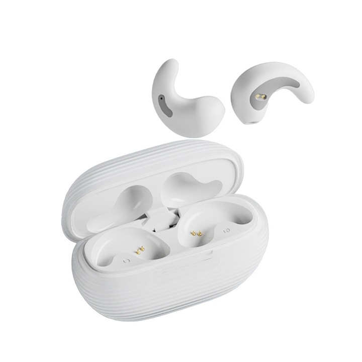 Casti copii Unicorn Bluetooth cu led si protectie urechi, Toxic Beauty, universale, Baby Blue