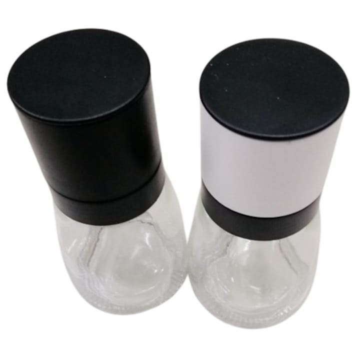 Set 2 rasnite piper, Sticla+Pvc