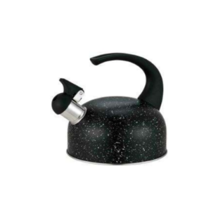 Ibric, Feniks, 2,2l, inox, negru