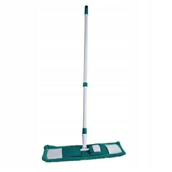 Mop duo microfibra FENIKS, telescopic 68-125cm, pentru toate tipurile de pardoseli, albastru