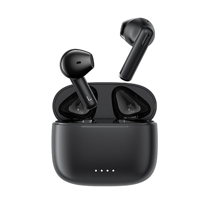 Casti Bluetooth Wireless Over-Ear REMAX CozyBuds 2E, Dual-microfon, Anulare zgomot, Negru