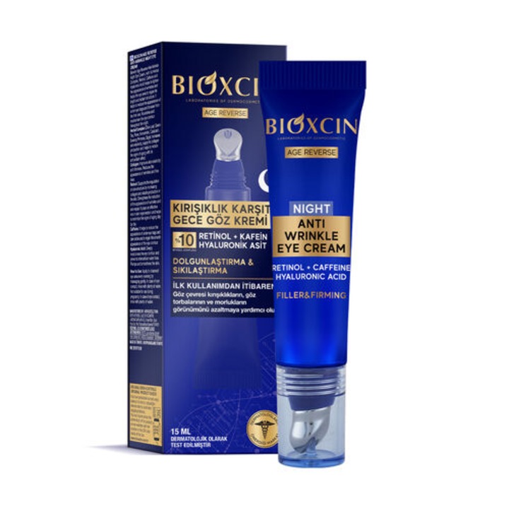 Crema contur ochi Bioxcin Age Reverse cu retinol 15ml