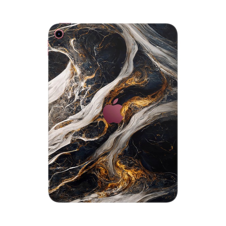 Folie de protectie pentru iPad 10.9" (10th Gen), Colectia Signature, Skin Spate cu laterale unite, Luxe Nebula