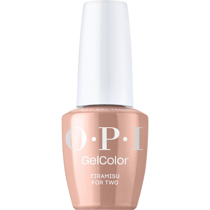 Lac de unghii semipermanent vegan si hema-free OPI Gel Color, Tiramisu for Two, 15 ml
