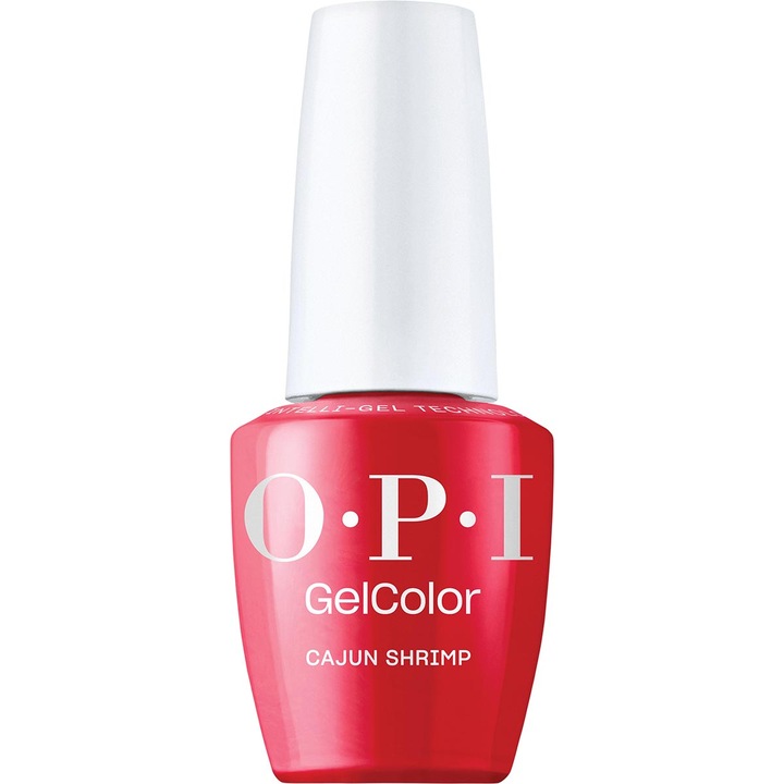 Lac de unghii semipermanent vegan si hema-free OPI Gel Color, Cajun Shrimp™, 15 ml