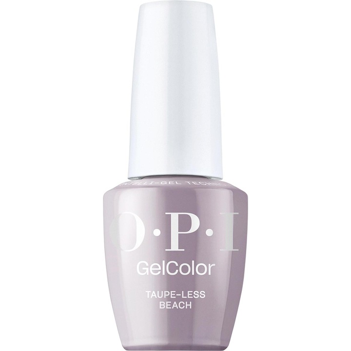 Lac de unghii semipermanent vegan si hema-free OPI Gel Color, Taupe-less Beach, 15 ml