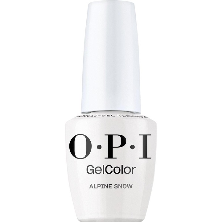 Lac de unghii semipermanent vegan si hema-free OPI Gel Color, Alpine Snow™, 15 ml