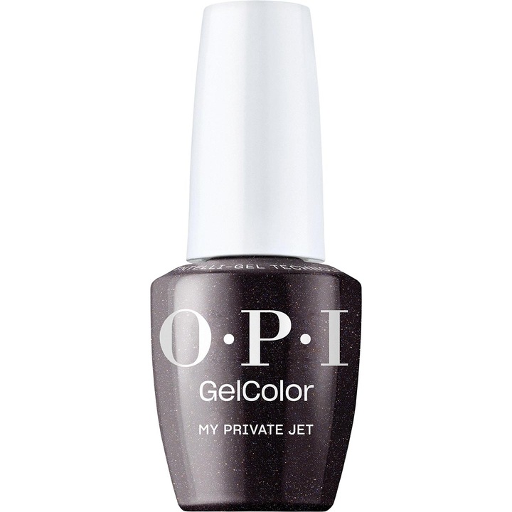 Lac de unghii semipermanent vegan si hema-free OPI Gel Color, My Private Jet, 15 ml