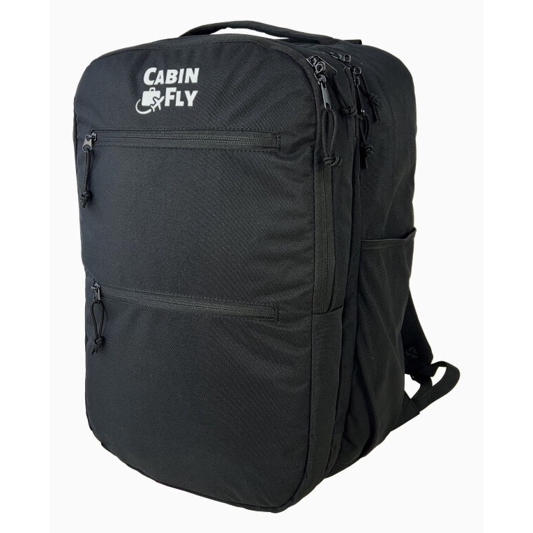 CabinFly Skyrocket kézi poggyász 55x35x25 cm fekete hátizsák