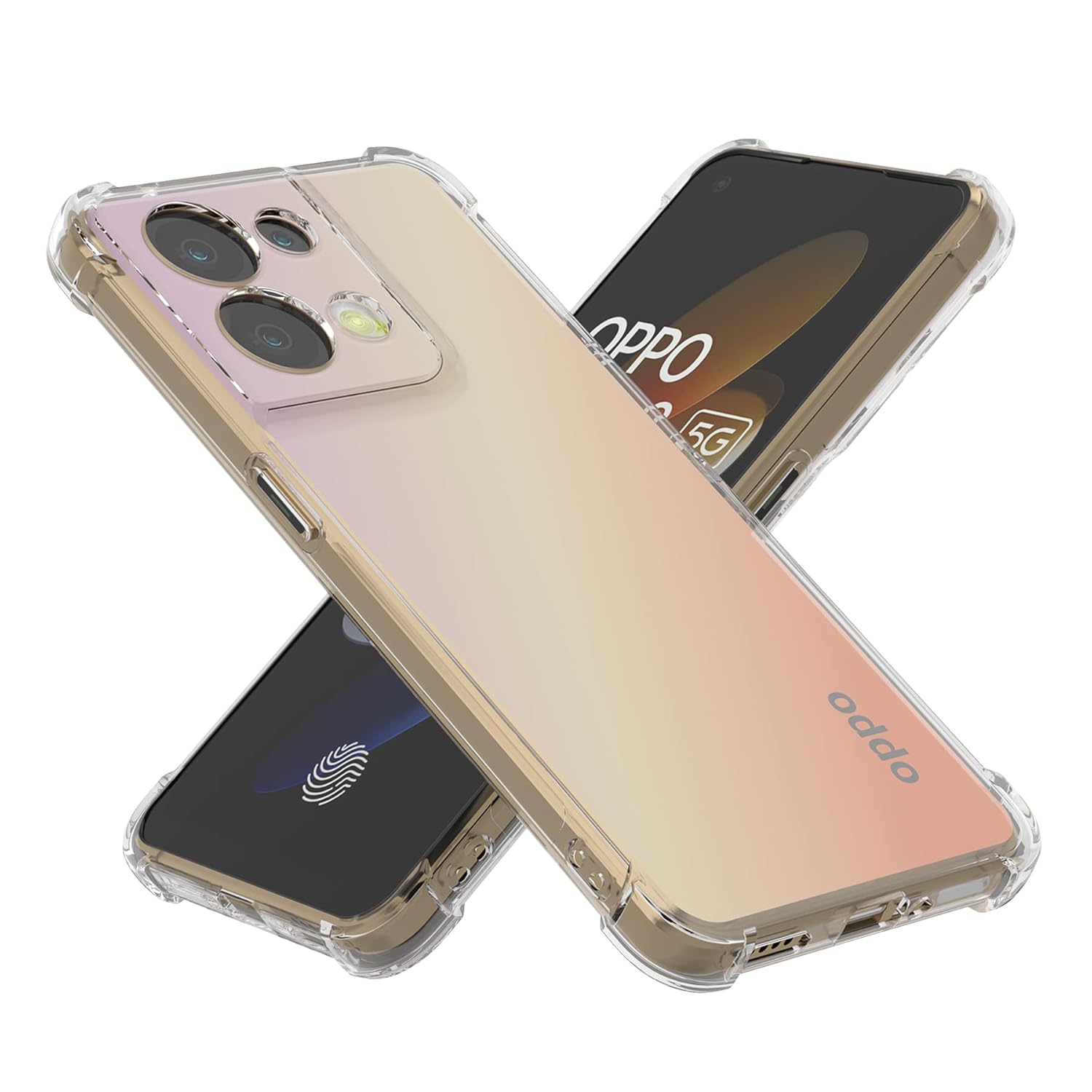 Husa pentru Oppo Reno 13 Slim Anti-Shock 1.5mm reinforced 4 corners Transparent