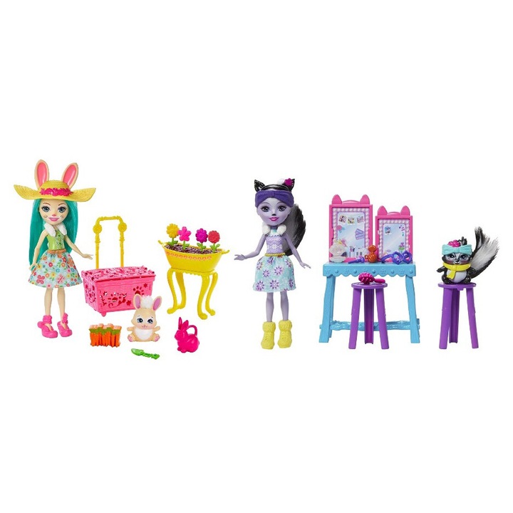 Enchantimals 1819779 Enchantimals baba kiegészítőkkel