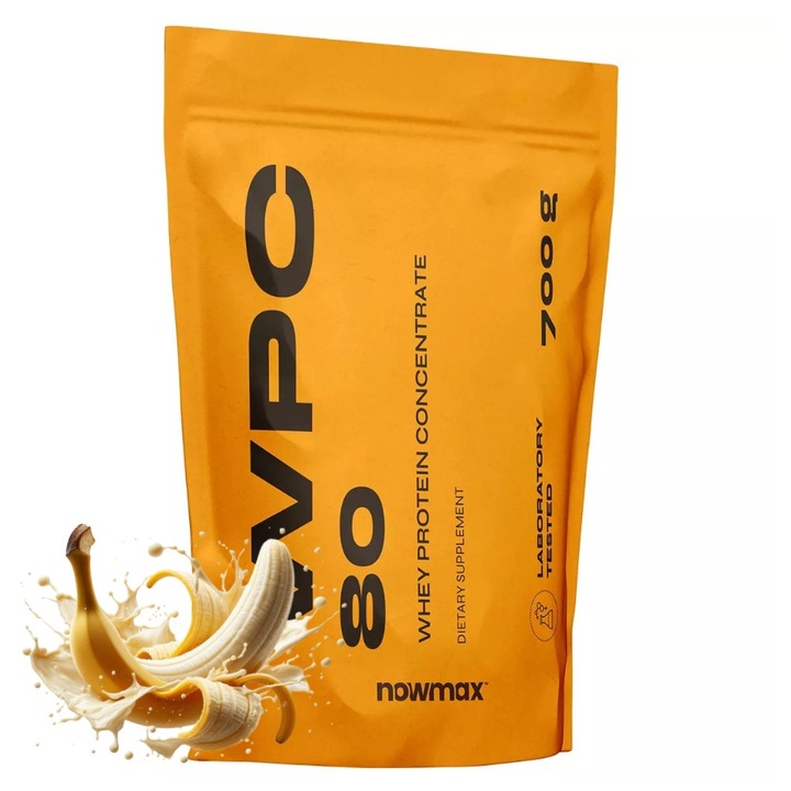 Proteine WPC 80, 700 g, set de 23 portii