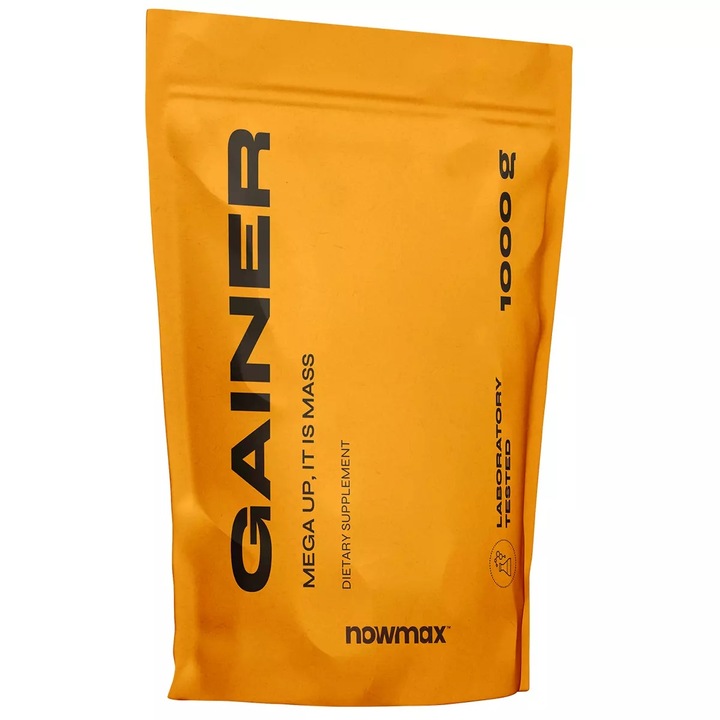Proteine Mega Up Gainer 1000 g, 1:5,2, ciocolata