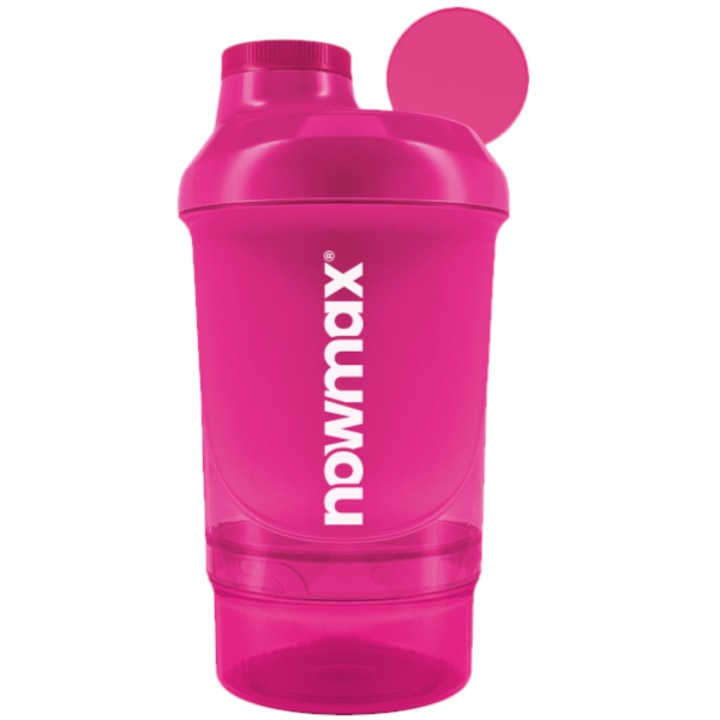Shaker Wave+ Nano 300 ml + 150 ml, roz