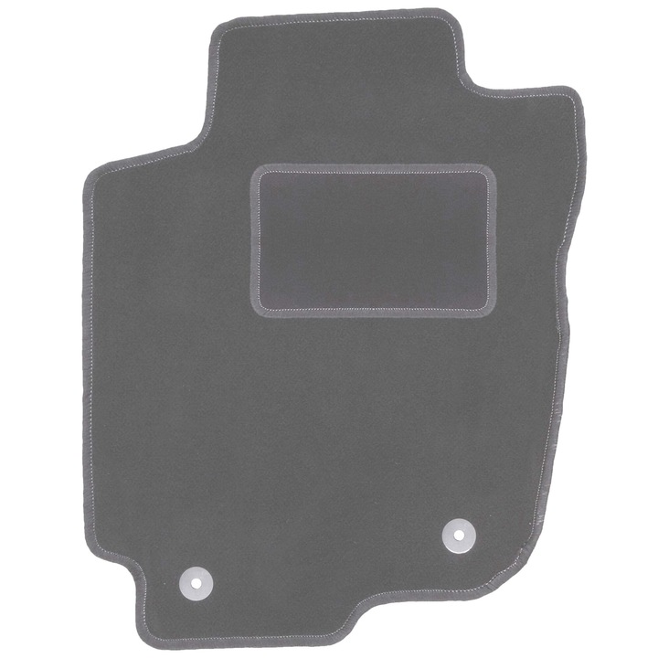 Covoras auto sofer din velur, pentru: Toyota RAV4 IV (2013-2019) SUV (nu hibrid) grafit