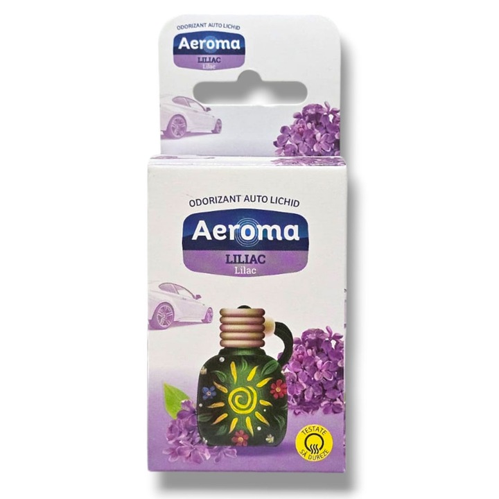 Pachet 2 X Odorizant Auto Aeroma Liliac 6ml