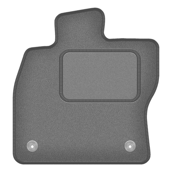 Covoras auto sofer din velur, pentru: Volkswagen Passat B8 FL (2019-) break, sedan grafit