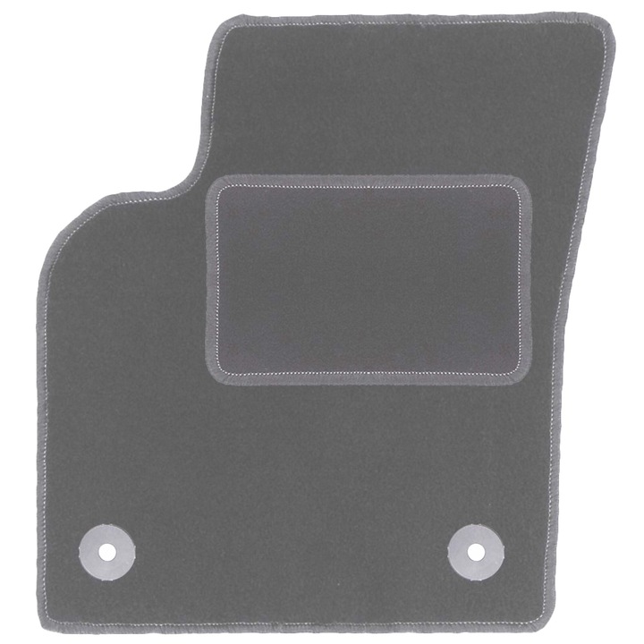 Covoras auto sofer din velur, pentru: Volvo S40 II (2004-2012) sedan grafit