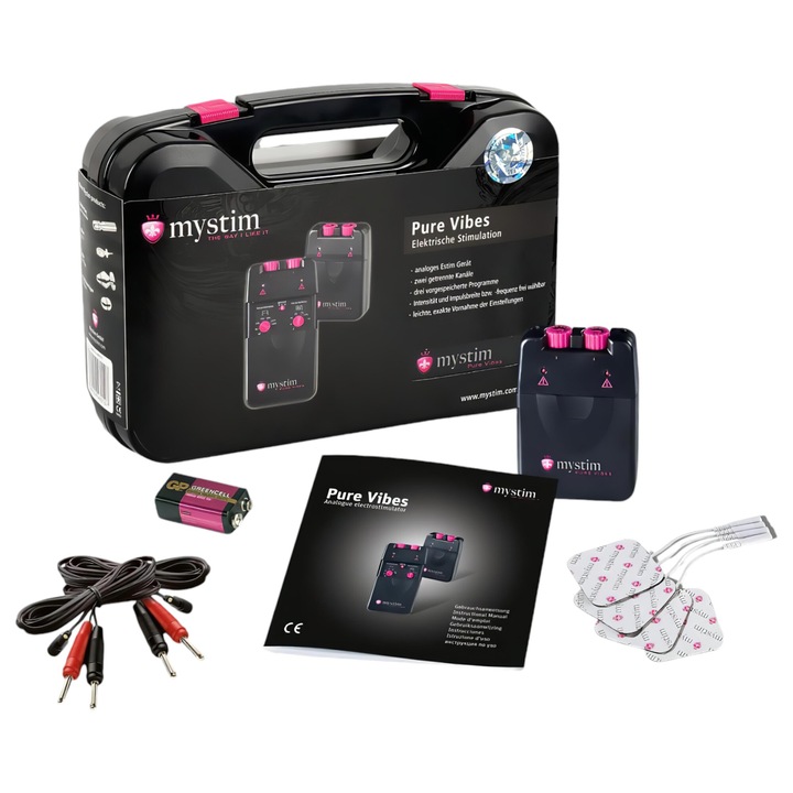 Set electro analog Pure Vibes, mystim, negru