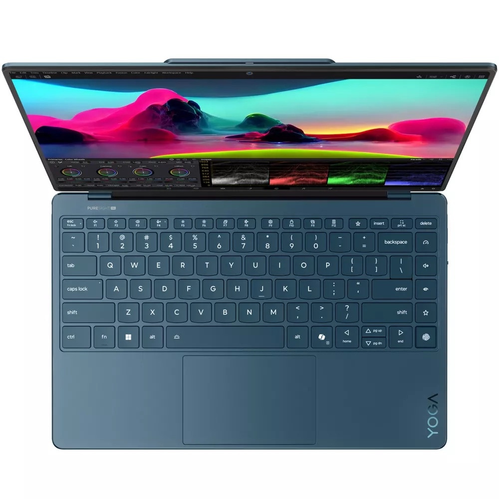 Laptop Lenovo Yoga Slim 9 14ILL10, 83CX0016RM, 14", Intel Core Ultra 7 258V (8-core), Intel Arc 140V 8 Core, 32GB 8533MHz LPDDR5x, Albastru