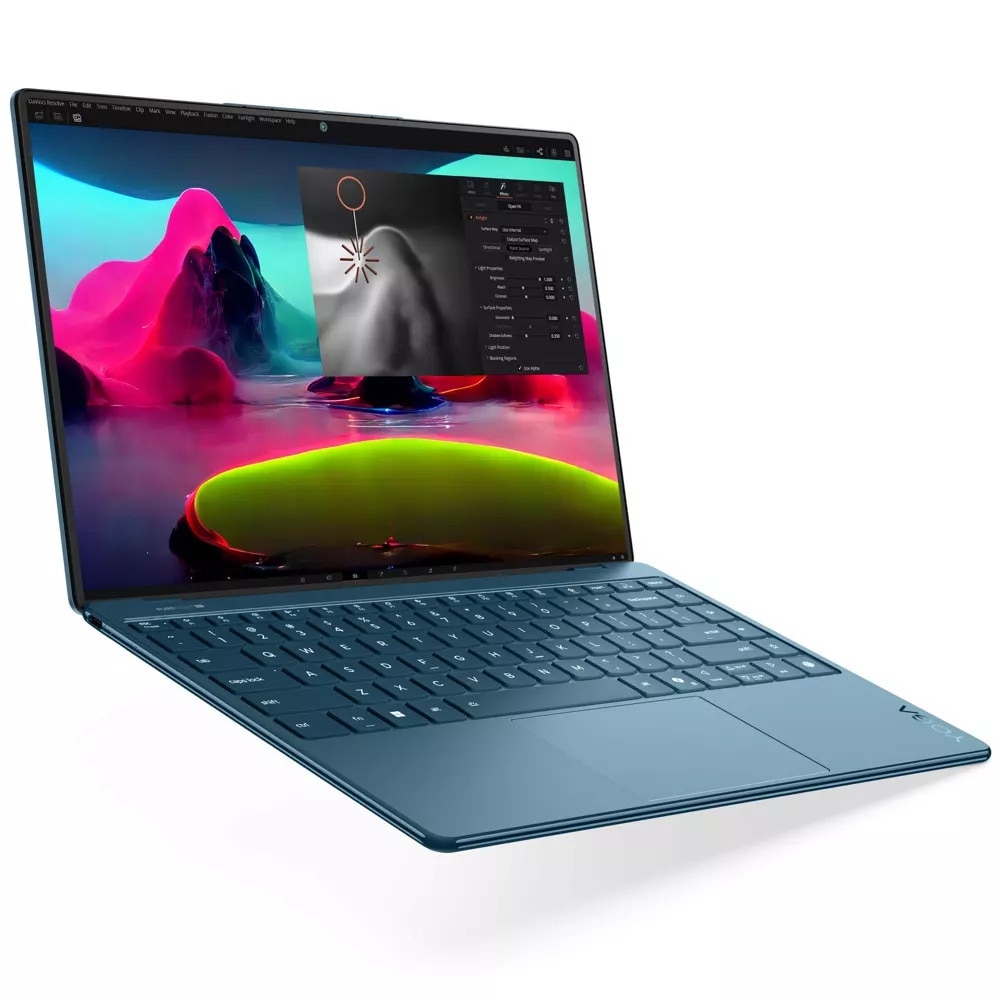 Laptop Lenovo Yoga Slim 9 14ILL10, 83CX0016RM, 14", Intel Core Ultra 7 258V (8-core), Intel Arc 140V 8 Core, 32GB 8533MHz LPDDR5x, Albastru
