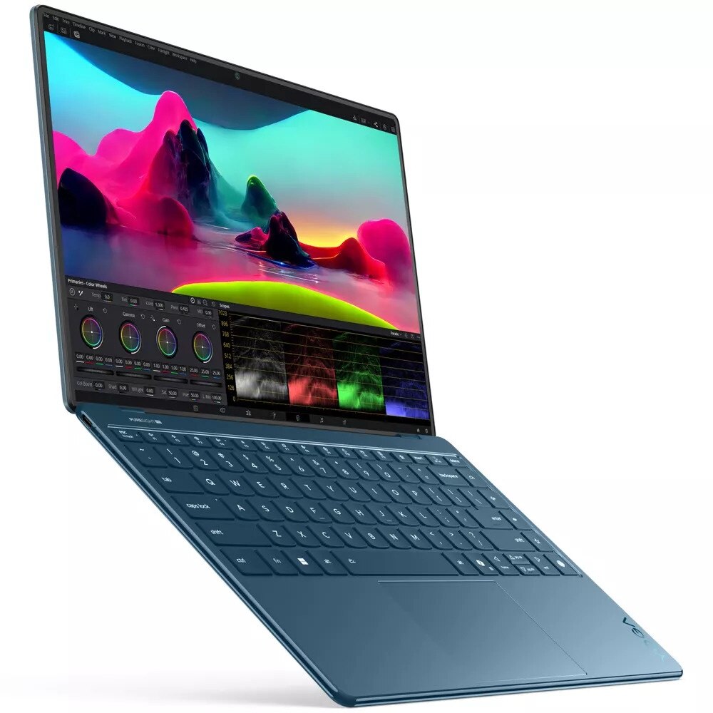 Laptop Lenovo Yoga Slim 9 14ILL10, 83CX0016RM, 14", Intel Core Ultra 7 258V (8-core), Intel Arc 140V 8 Core, 32GB 8533MHz LPDDR5x, Albastru