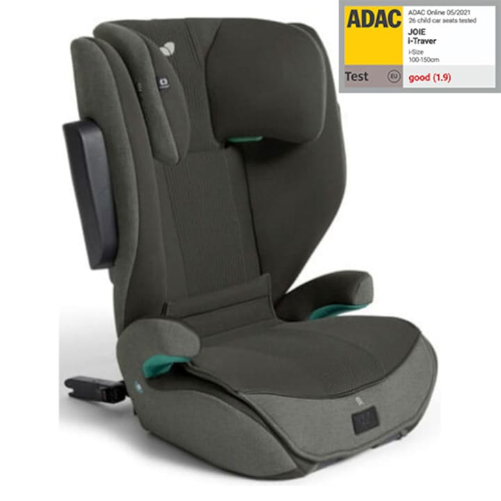 Scaun auto pentru copii Joie i-Traver Signature Evergreen, testat ADAC, certificat R129, 100 - 150 cm