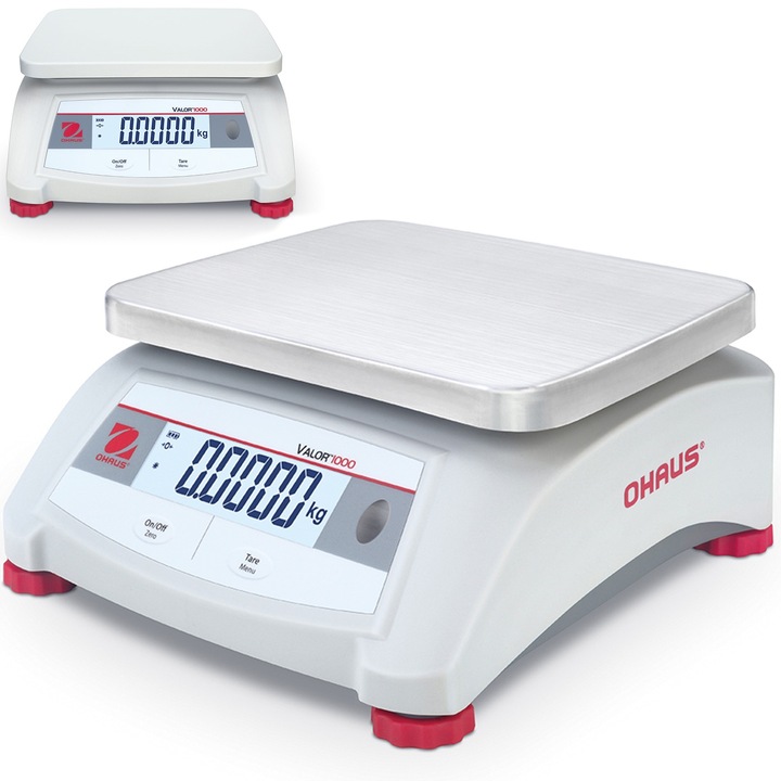 Cantar de masa auxiliar control catering VALOR 1000 30kg / 5g - OHAUS V12P30