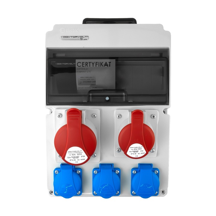 Tablou de constructii CAS DV-8102-F 3x230V fara protectie IP44 Doktorvolt