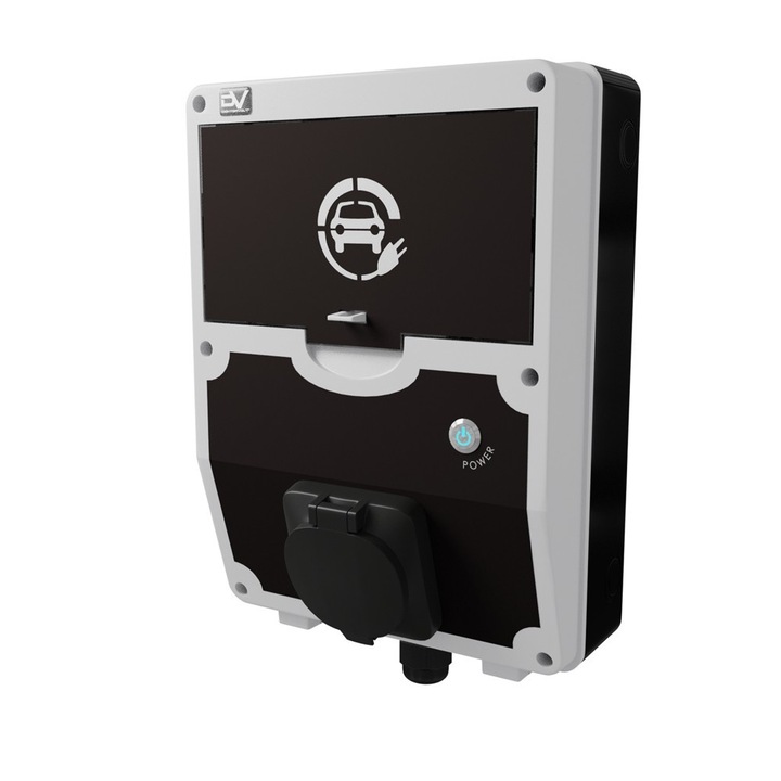 Електрическа зарядна станция WALLBOX, 11 kW, Тип 2, сиво/черно, 355x255x125mm