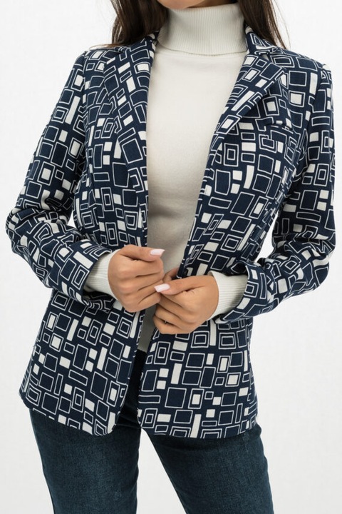 Blue Catalina nyomtatott kabát - 3XL(46)