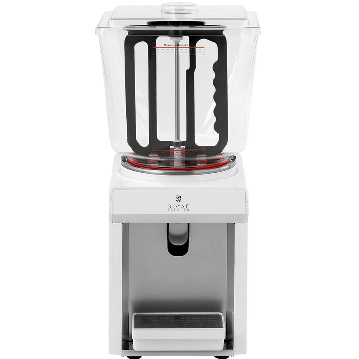 Dispenser pentru bauturi Royal Catering, 25l, 240W, transparent, 31x37x69cm, set complet