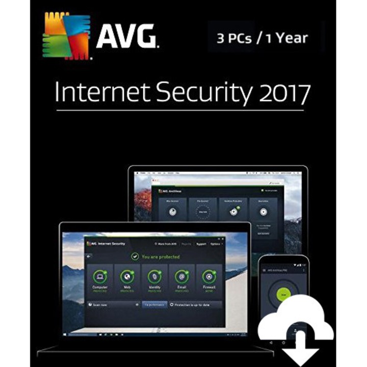 AVG Internet Security 2017.3 Потребители Електронен лиценз