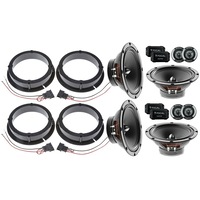 Pachet Difuzoare Auto Focal Auditor Dedicat VW Passat, Golf, Bora, Polo RMS 240W