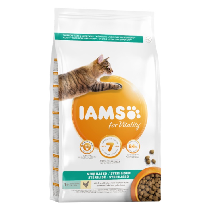 hrana uscata pentru pisici iams vitality adult light  sterilized pui 10kg imagen 54_1_
6