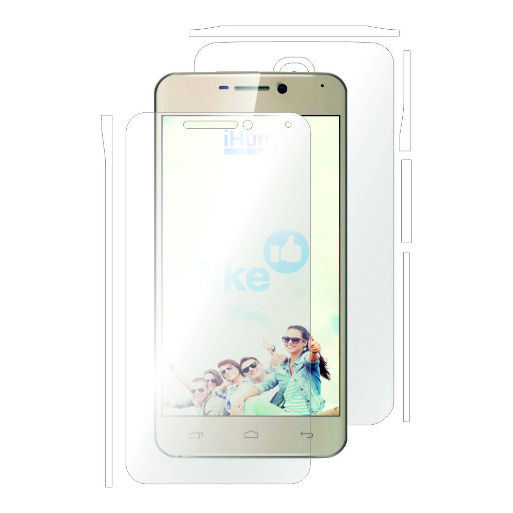 Folie Smart Protection iHunt Like fullbody,protectie completa ecran,spate si laterale+Smart Spray®,Smart Squeegee® si microfibra incluse