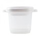 Pahar din sticla in forma de pasare, transparent, 150ml, 12.5x20cm, set 1 buc.