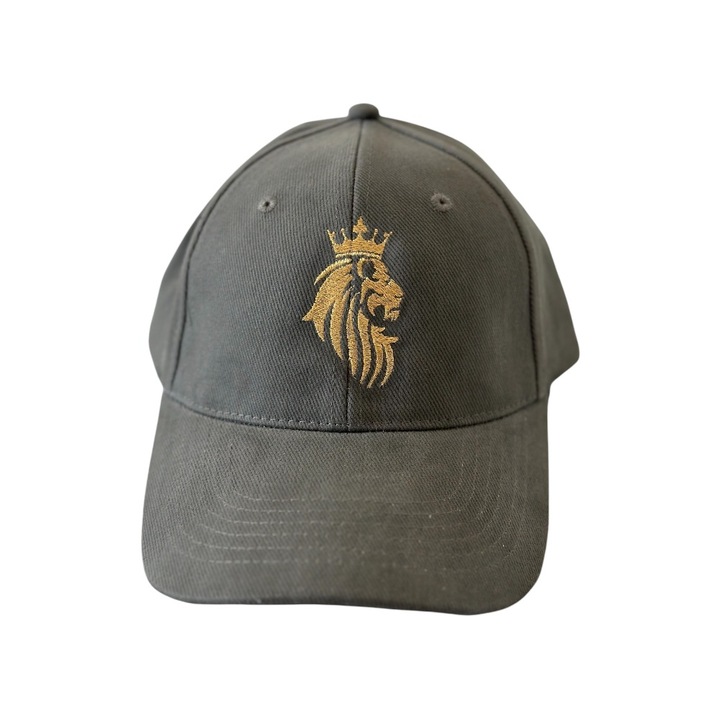 DKT-Malfini Lion csúcsos kalap, hímzés, szürke