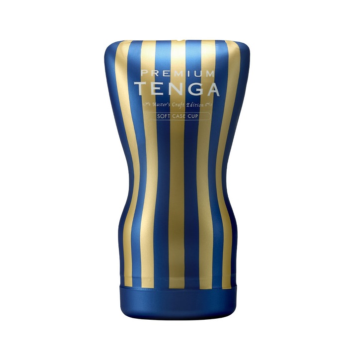 Мастурбатор Tenga Premium Soft Case, Син