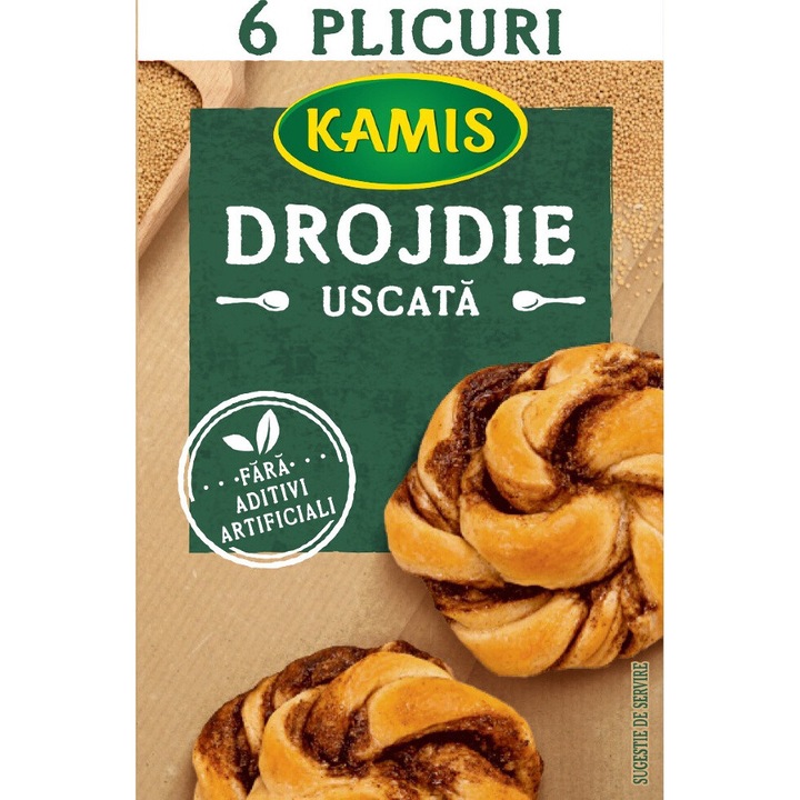 Kamis drojdie uscata 6x8g