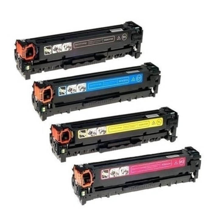 WB-PL festékkazetta készlet: HP 125A, HP Color Laserjet CM1300 MFP, CM1312 MFP, CM1500, CM1512, CP1213/CP1214/CP1215/CP1216/CP1217/CP1513/1CP1217/CP1513/1CP51415B16,8EP1015B161,8215161,8211,8711,8711,8716,871,871,871,8516,8716,1516,8716