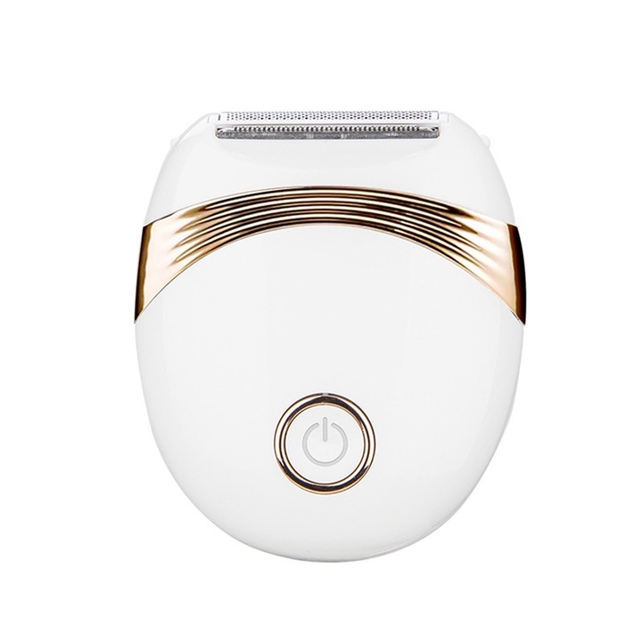 Epilator electric portabil, trimmer mini pentru corp, lama din otel inoxidabil, utilizare pe mai multe zone