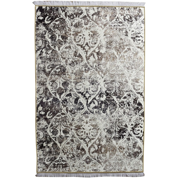 Covor Classic, tesatura de catifea/poliester, forma dreptunghiulara, 160x230 cm, multicolor