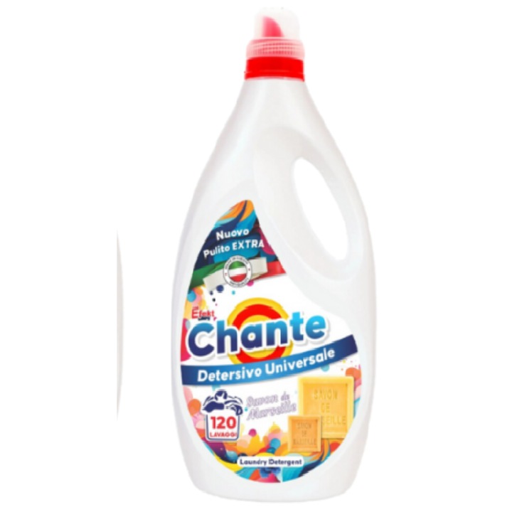 Detergent lichid Universal Chante, 4.8 l, 120 spalari
