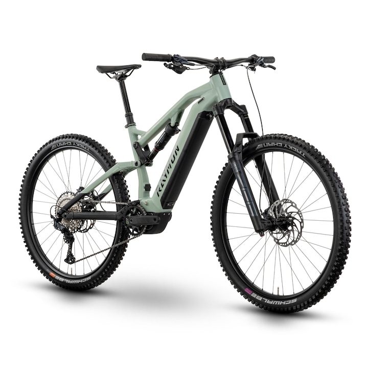 Bicicleta Electrica Raymon Full Suspension Trailray 150 Pro 2025 - 29 Inch, M, Verde - SLX